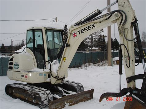 terex hr 18 mini excavator|HR18 spec shtE .